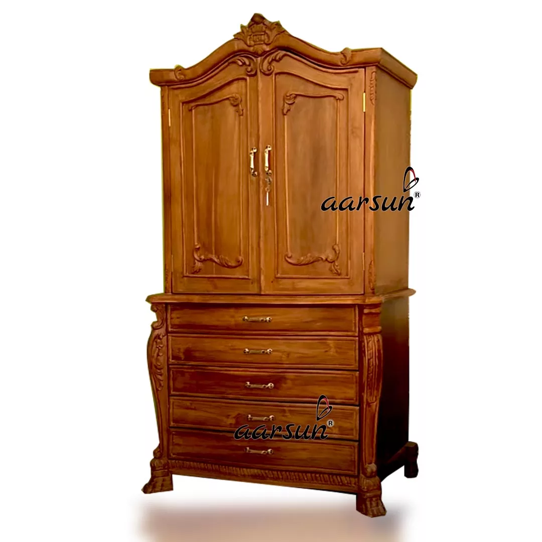 Lakdi ki almirah with price discount